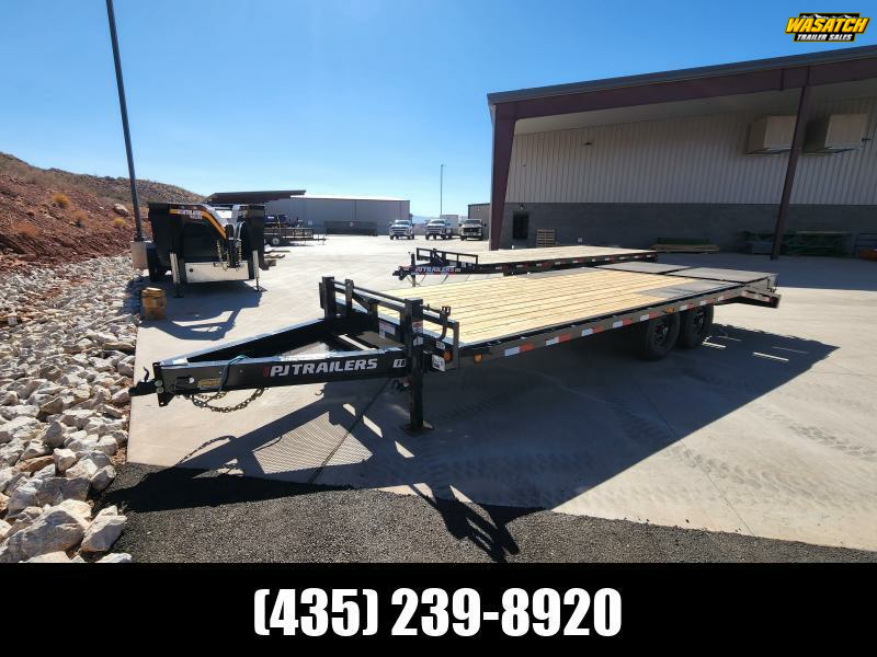 PJ Trailers 8.5X20 14K F8 I-BEAM DECKOVER Equipment Trailer