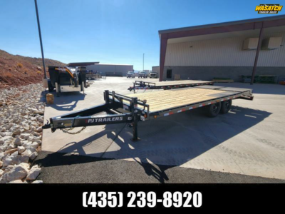 PJ Trailers 8.5X20 14K F8 I-BEAM DECKOVER Equipment Trailer