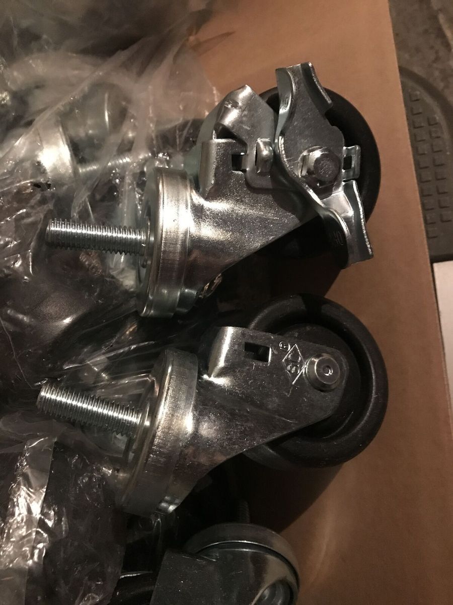 steel casters STEM MOUNT CASTERS 3 AND 4 INCH SIZE INDUSTRIAL CASTERS