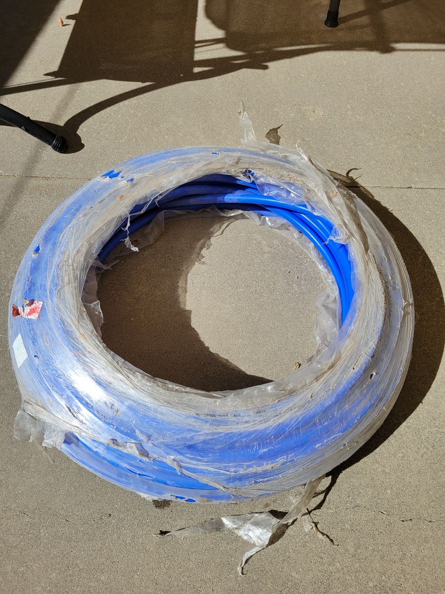 ZURN PEX Type B, 1 in, Blue, Coil, 300 ft