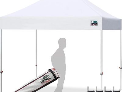 10x10 Pop Up Canopy, White