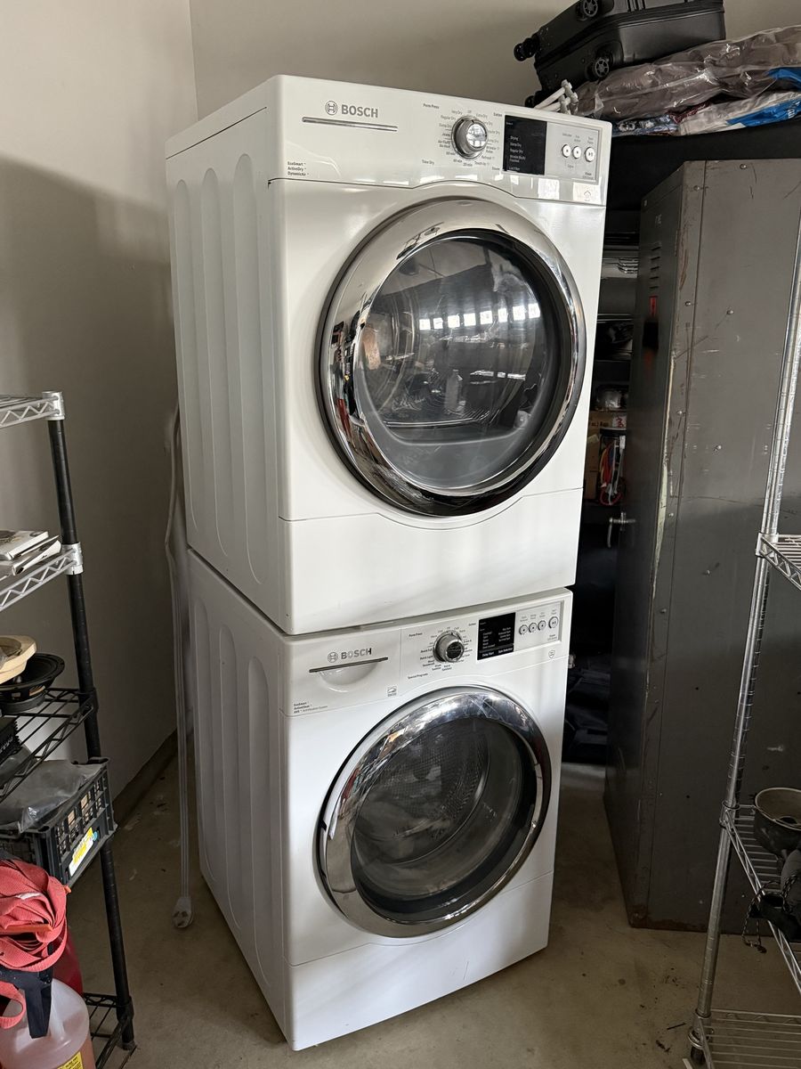 Bosch Washer And Dryer Set