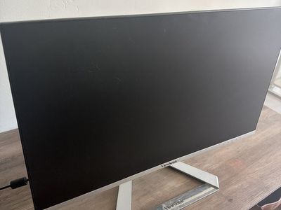 ViewSonic Monitor - Sleek Silver, Ultra-Thin Display