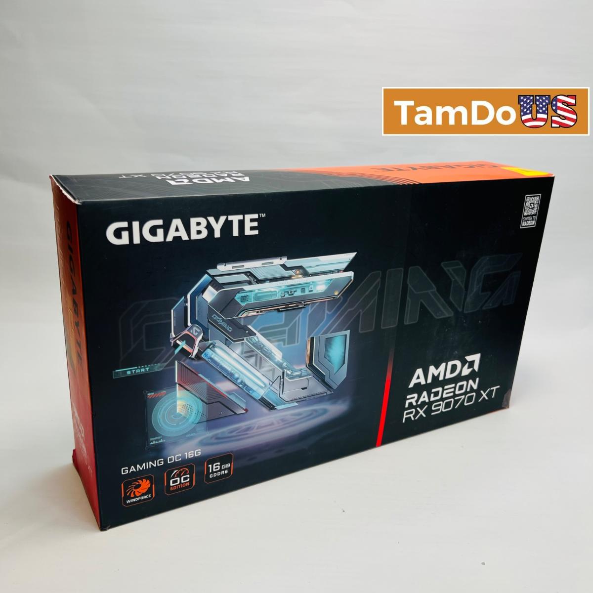 Gigabyte Radeon RX 9070 XT Gaming OC 16GB GDDR6 256-bit Graphics Card