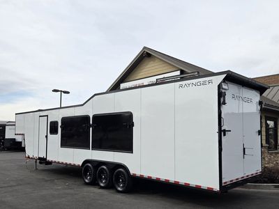2026 RAYNGER 8x40 / 8.5x40 Raynger Gooseneck Toy Hauler Enclosed Travel Trailer New