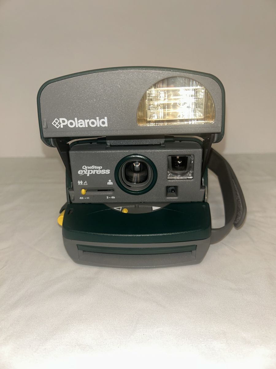 Polaroid OneStep Express Instant Film Camera - Vintage Dark Green/Gray Point & Shoot
