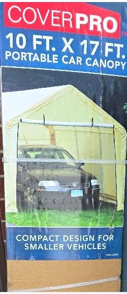Cover Pro 10ft X 17ft Portable Car Canopy