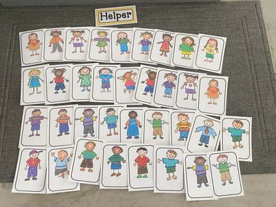 Helper Kids Bulletin Board
