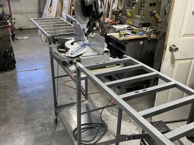 Miter Saw Super Stand With 12 Saw