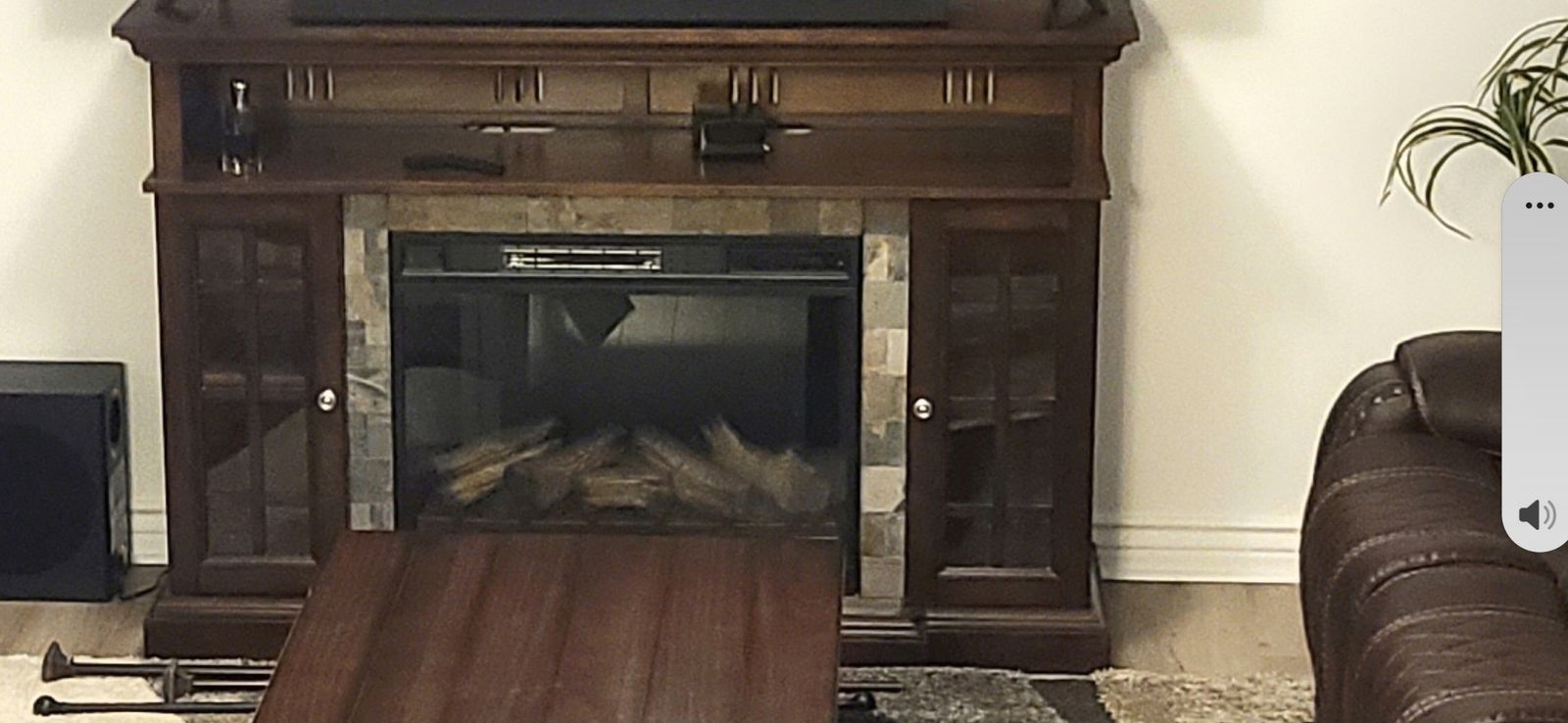 Television Stand Fireplace