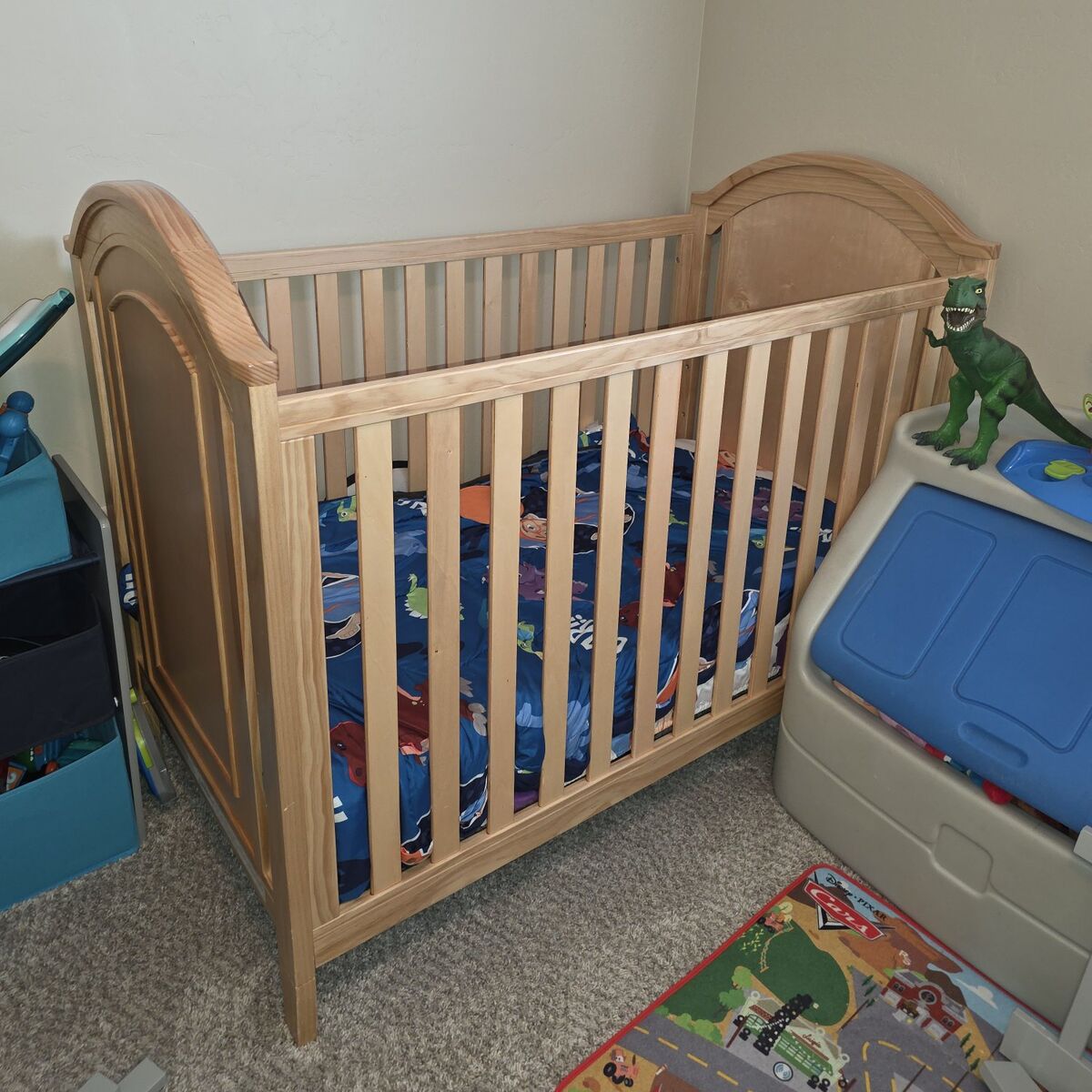 Free Crib, toddler mattress not included