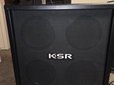 KSR Guitar Amplifier Cabinet 4x12 Speaker Cab for Electric Guitar