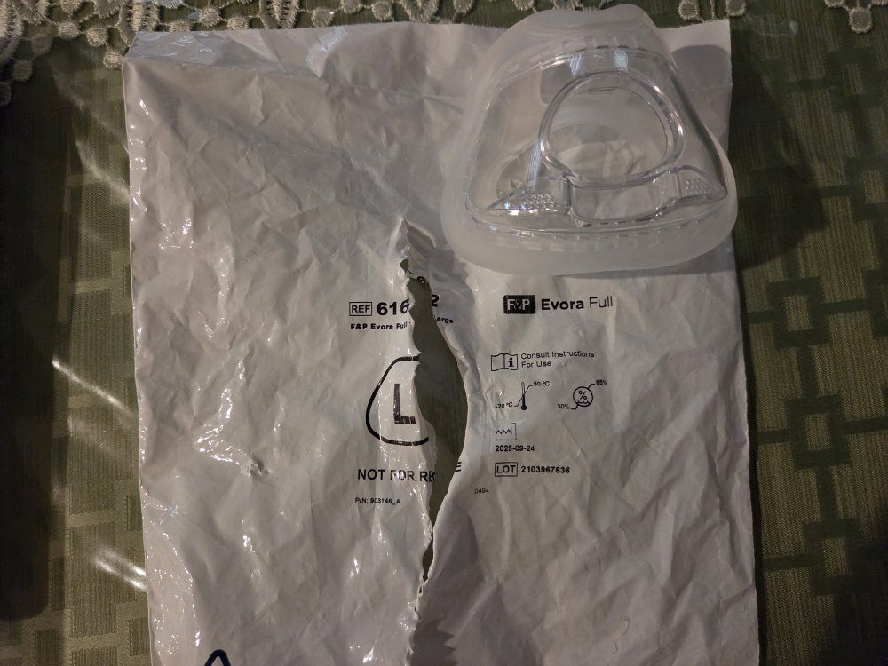 Evora Full Size Large Cpap cushion