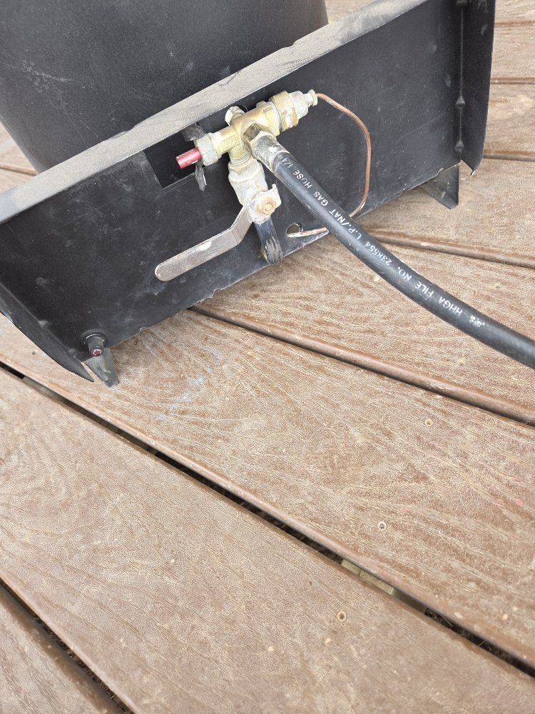 outside propane heater