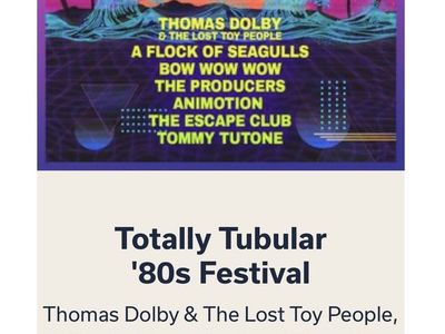 Red Butte - Totally Tubular '80s Festival Ticket: Thomas Dolby, A Flock of Seagulls, Bow Wow Wow, July 26, 2026