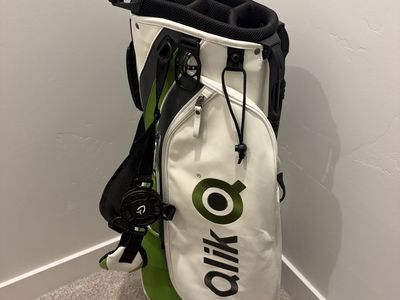 Vessel QLIK Connect (Henrik Stentson) 6 Way Stand Bag W/Rain Cover - Excellent