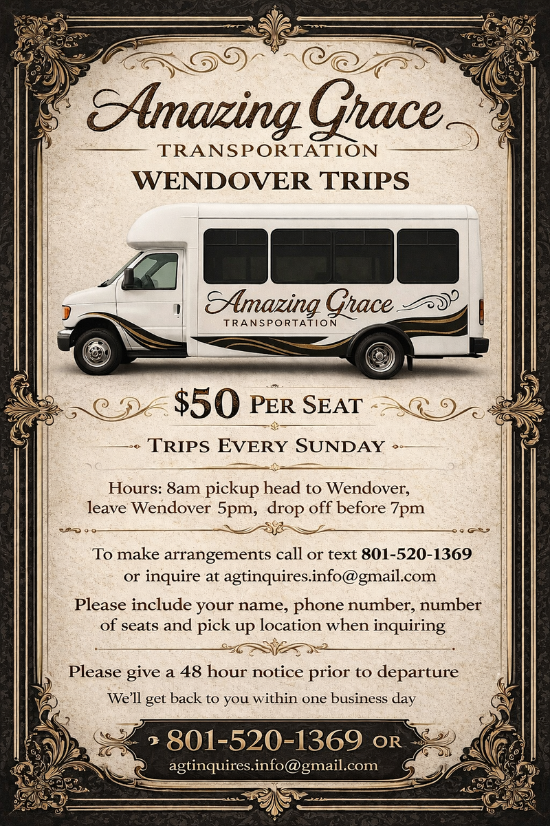 Wendover Trip Ticket $50