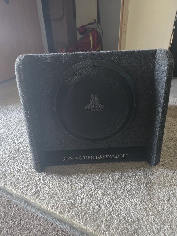 JL Audio Slot-Ported BassWedge Car Subwoofer Enclosure