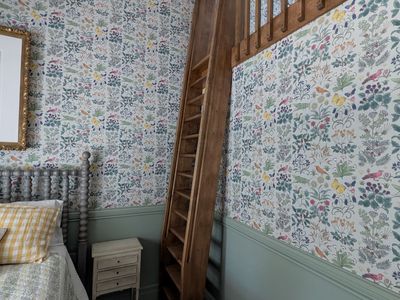 Oak Loft Ladder / Wood Ladder