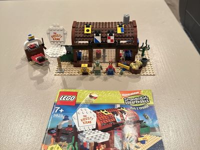 Retired Lego Spongebob Krusty Krab