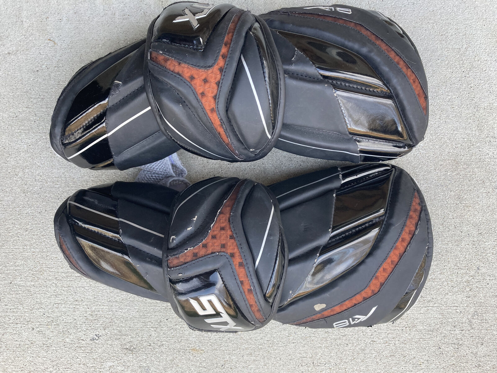 Lacrosse:  Elbow pads, STX K18 Size Medium