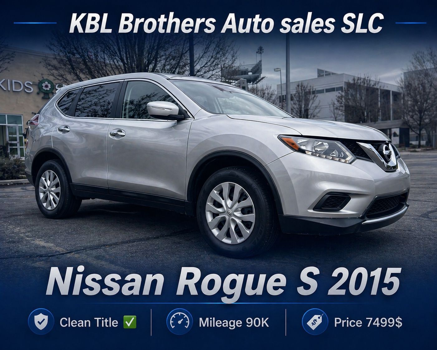 2015 NISSAN ROGUE S