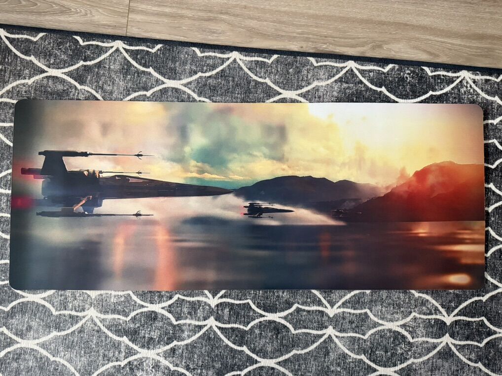 39x15.5 Star Ward X-Wing Desk Mat