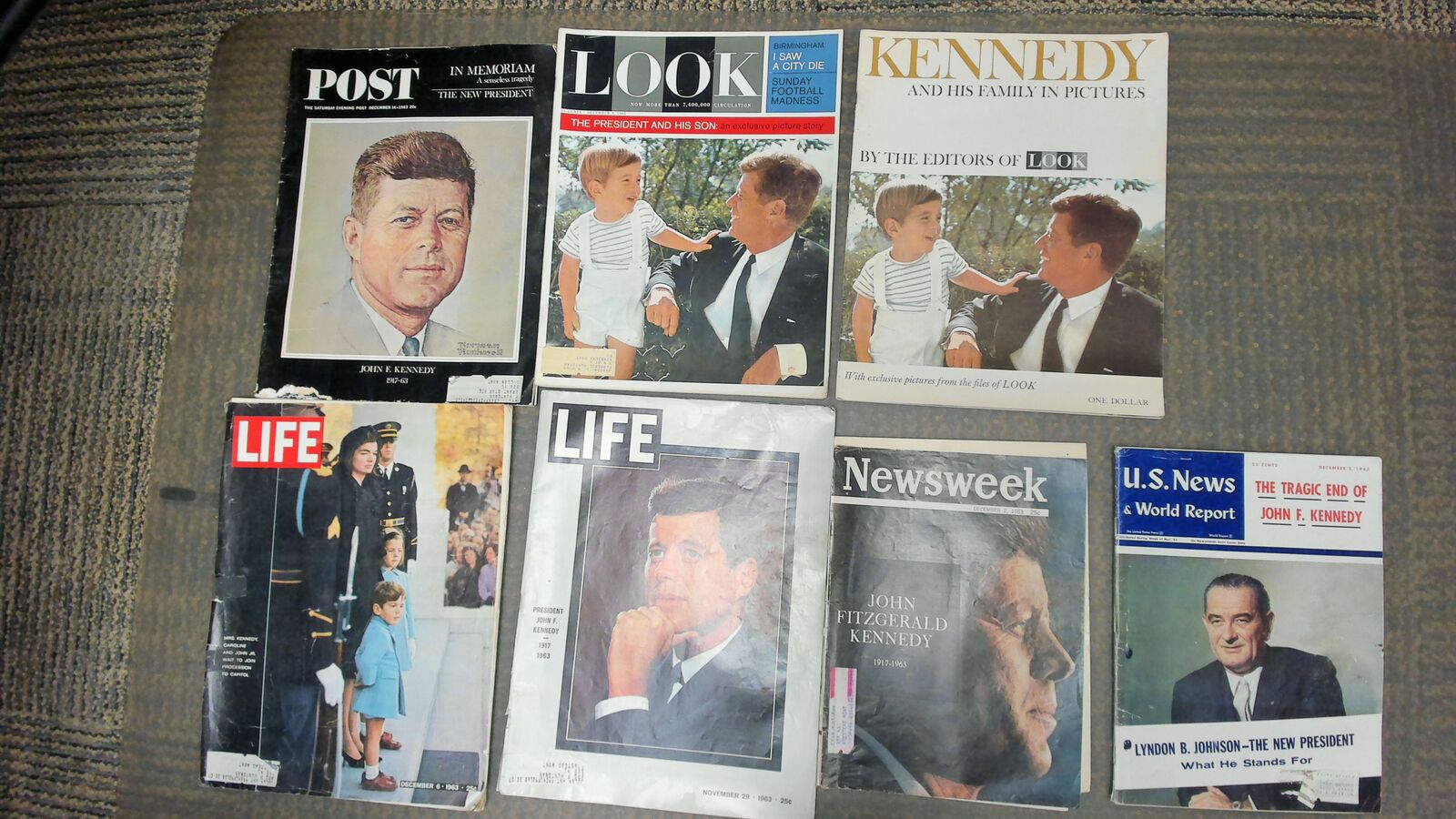 John F. Kennedy Assasination Memorabilia