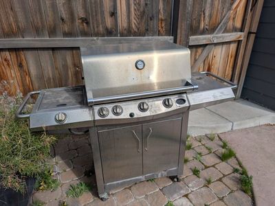 BBQ, Propane Grill, Stainless Steel