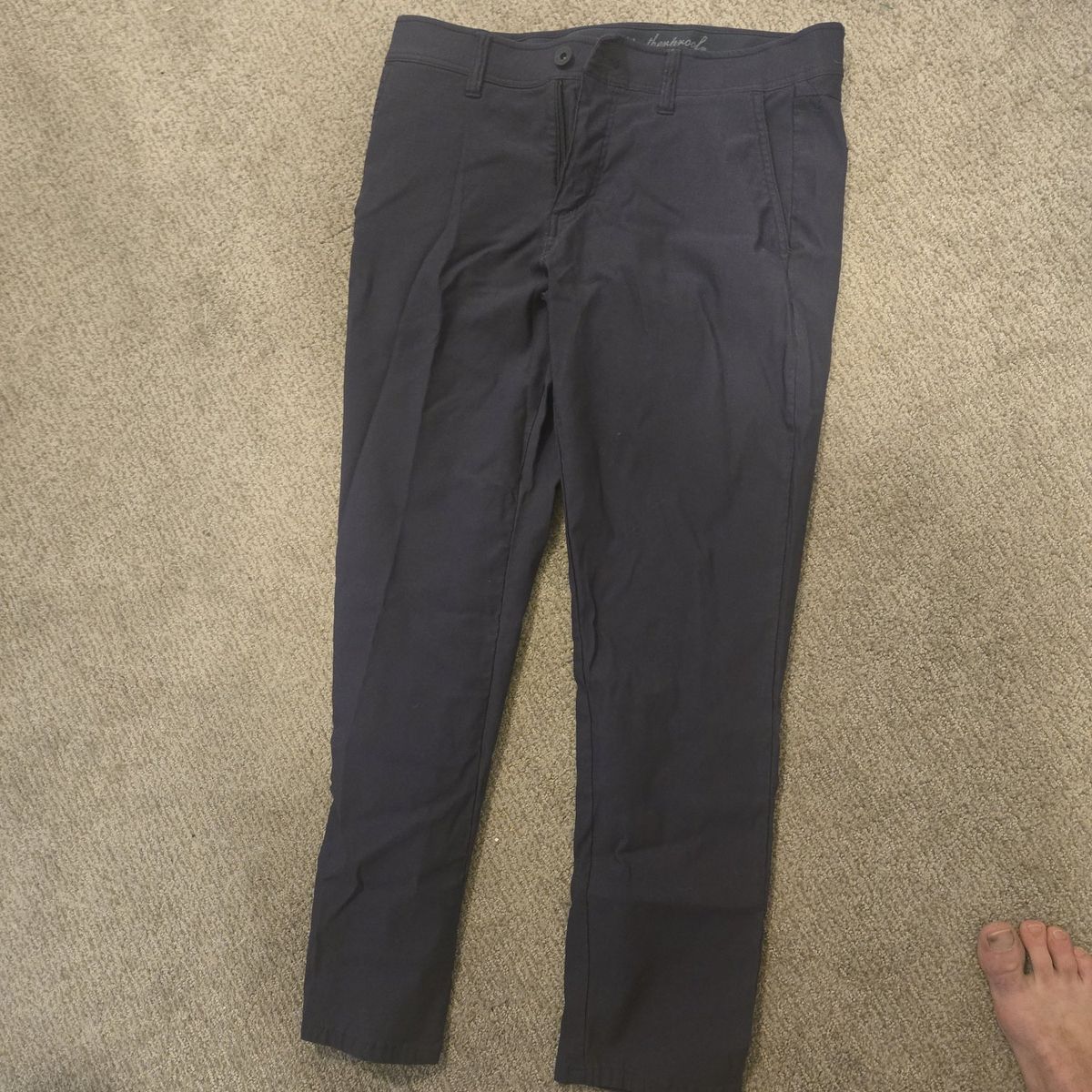 men's blue adventure pants