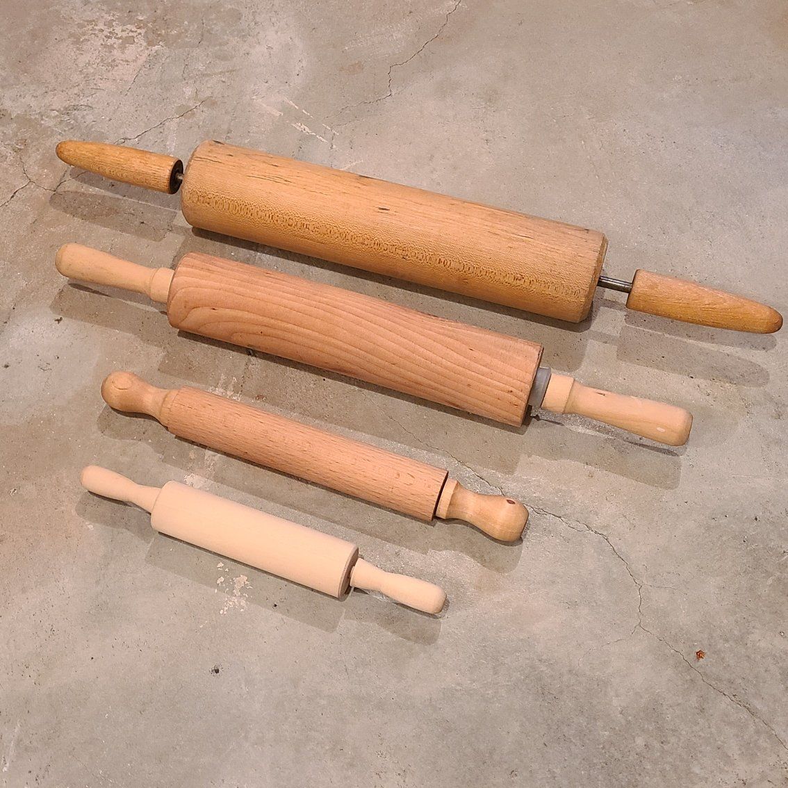 4 Small Rolling Pins