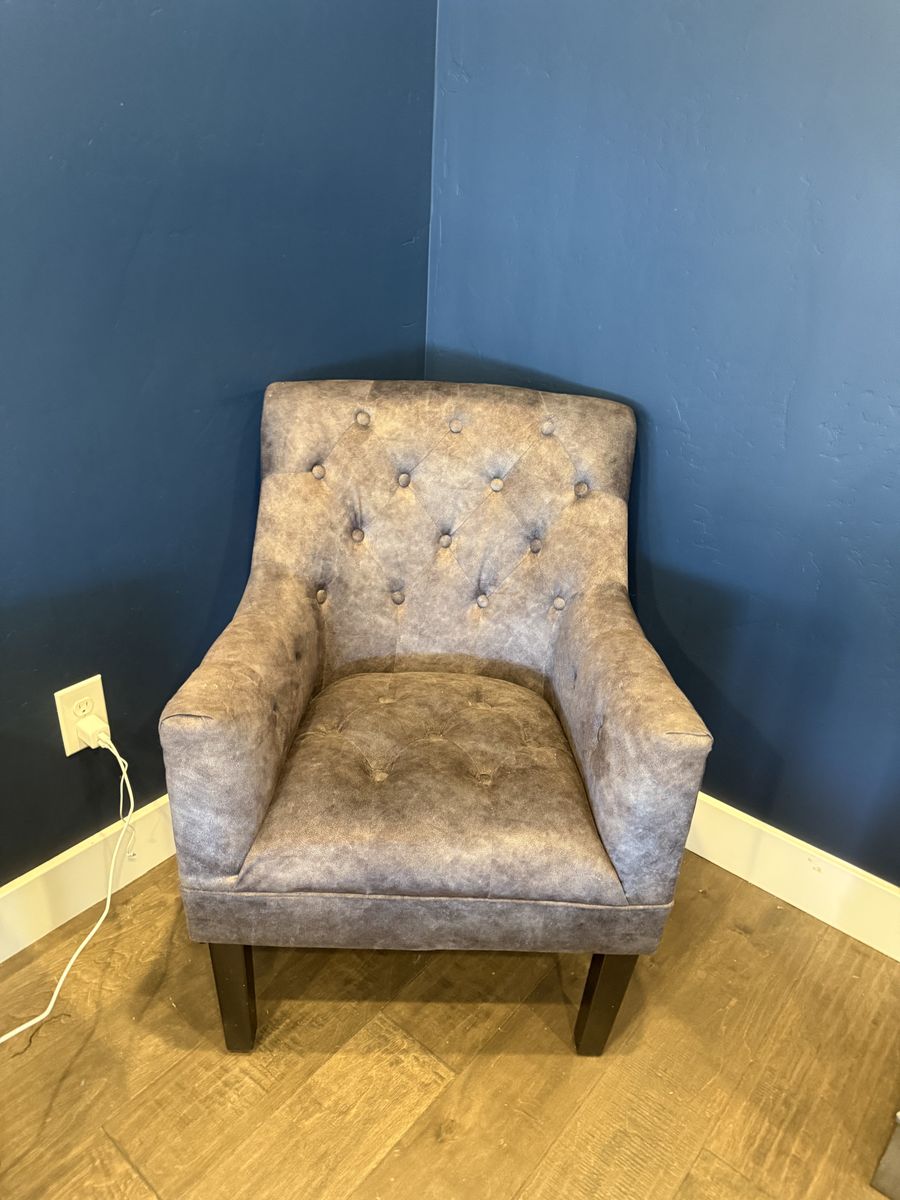 Grey Accent Chair