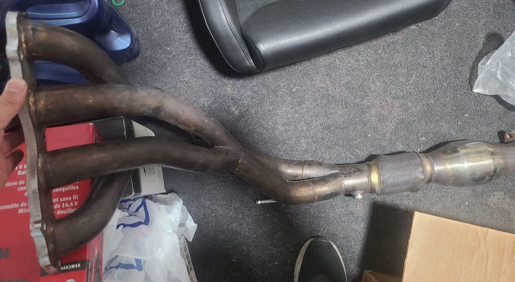 RSX type-s long tube headers k20a2 k20z1 civic kswap