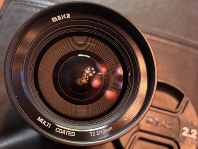 Meike 12mm T2.2 Manual Focus Multi-Coated Cinema Lens for Mirrorless Cameras