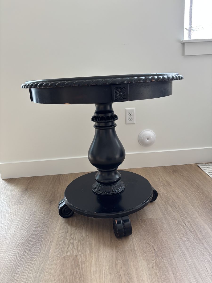 Black Decorative Table