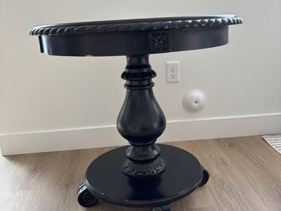 Black Decorative Table