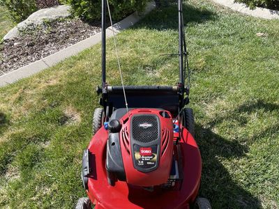 Toro personal pace lawnmower mower