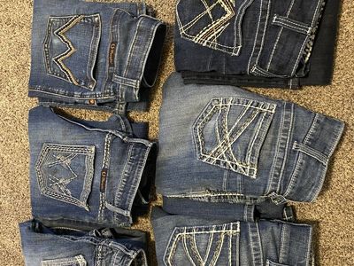 Wrangler and Ariat Jeans