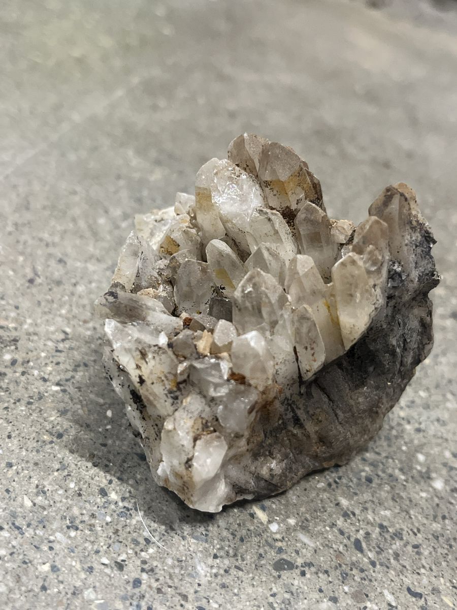 Natural Clear Quartz Crystal Cluster Mineral Specimen Rough Stone Healing Gemstone