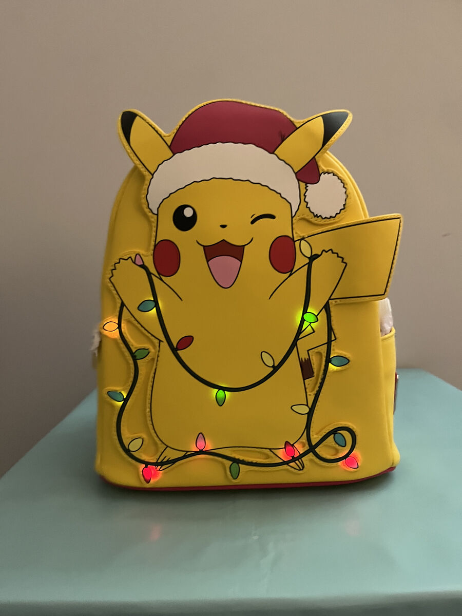 Pikachu  light up  christmas  loungefly  new