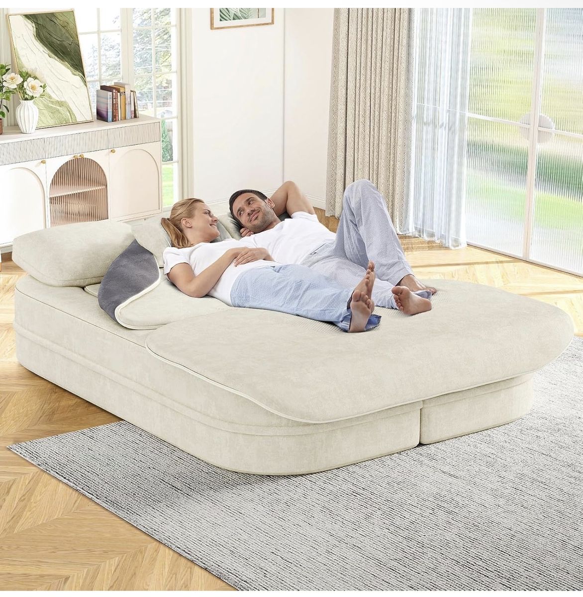 75'' Folding Sleeper Sofa Bed brand new still in box
