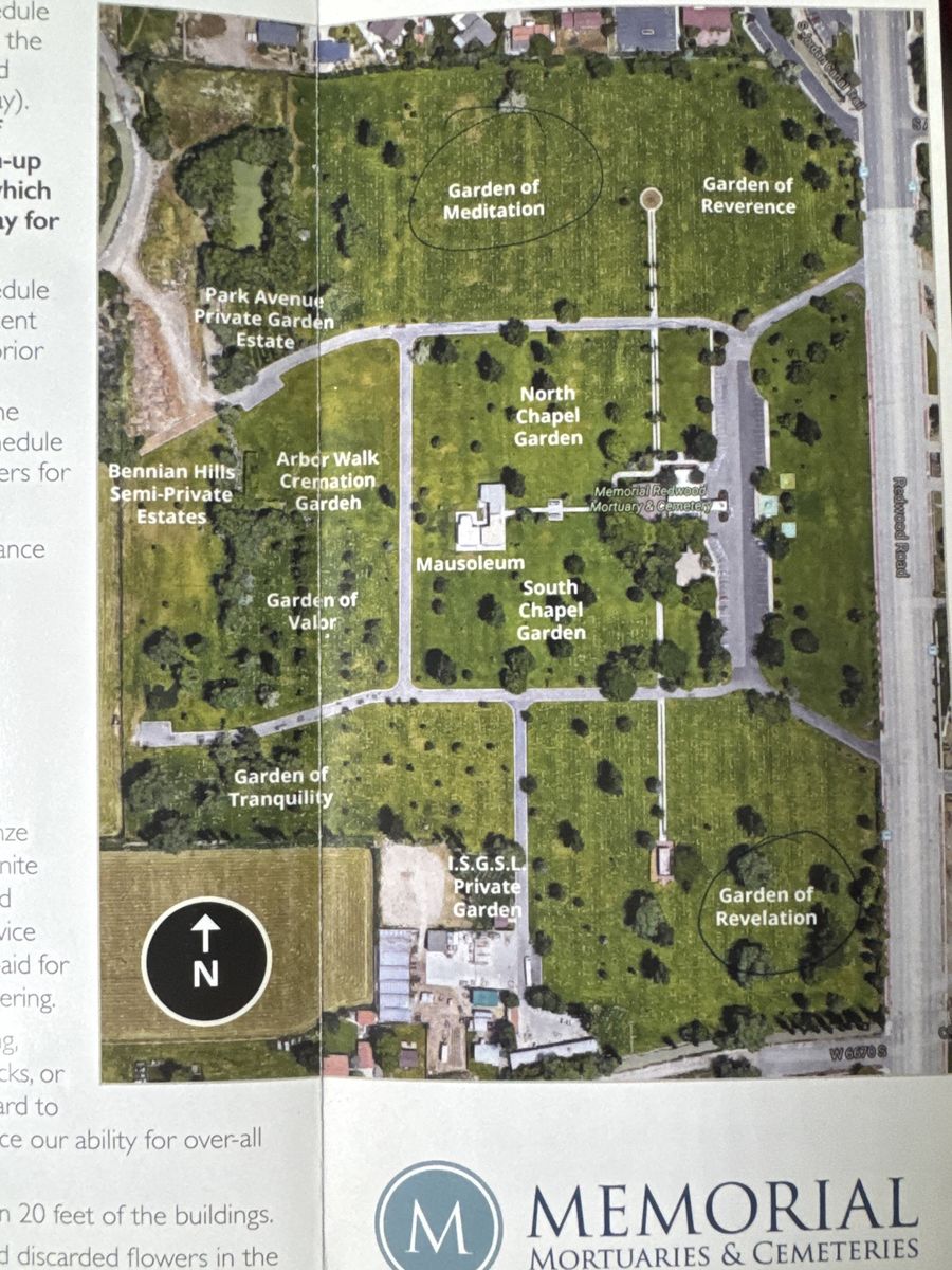 2 burial plots Memorial Mortuary, West Jordan