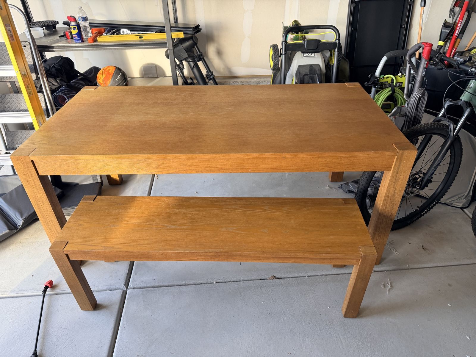Free Table and Bench