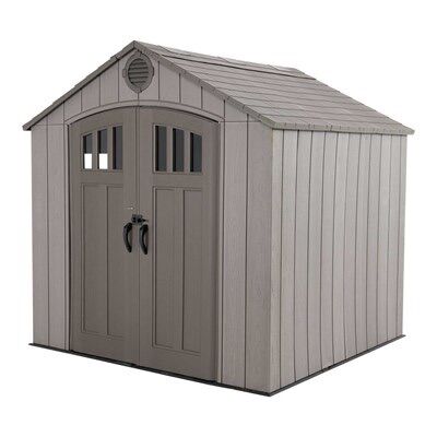 Lifetime 8x7.5 Outdoor Storage Shed