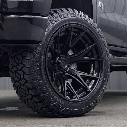 4 - Fuel Catalyst Wheels 17 Inch Matte Black