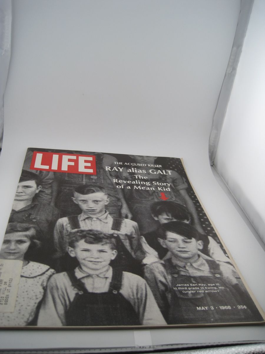 Life Magazine: May 3 1968 - The Accused Killer: Ray aka Galt The Revealing Story