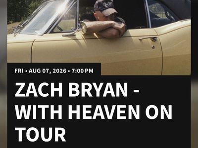 Zach Bryan - With Heaven On Tour Tickets - Rice-Eccles Stadium SLC, UT (Aug 7, 2026)