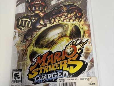 Mario Strikers Charged - Nintendo Wii (2007) - Soccer Sports Game, Wi-Fi Compatible