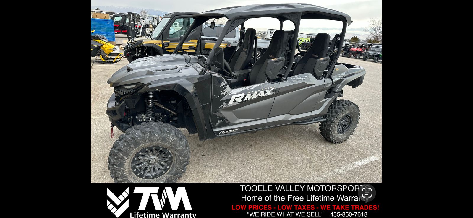 2025 Yamaha Wolverine RMAX4 Limited