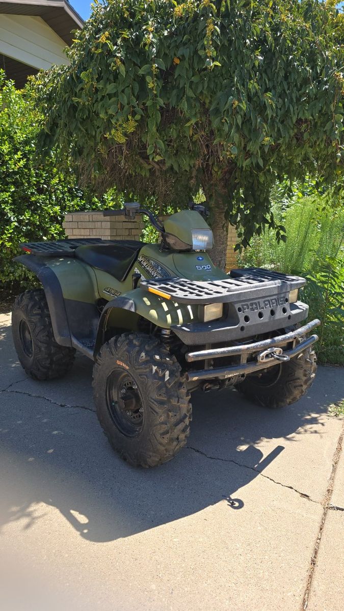 Polaris Sportsman 500 4x4 ATV Green Utility Quad